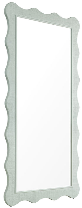 Commerce And Market - Waverly Leaner Mirror - Blue