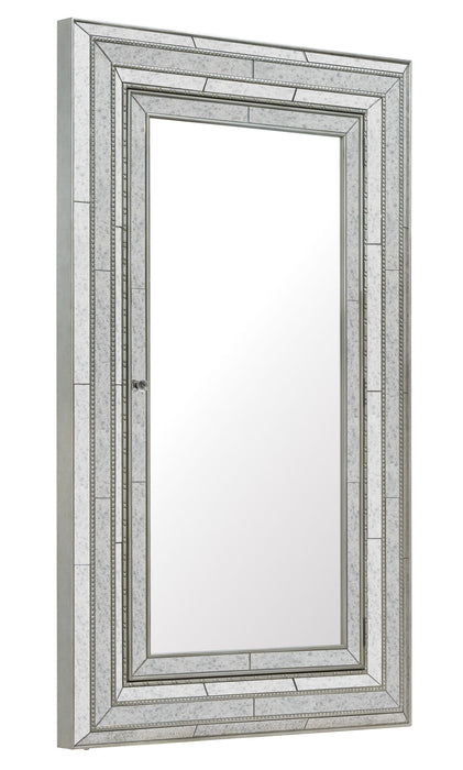 Melange - Glamour Floor Mirror With Jewelry Armoire Storage