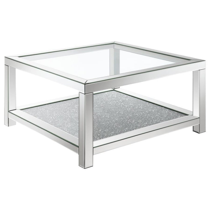 Valentina - Square Glass Top Table