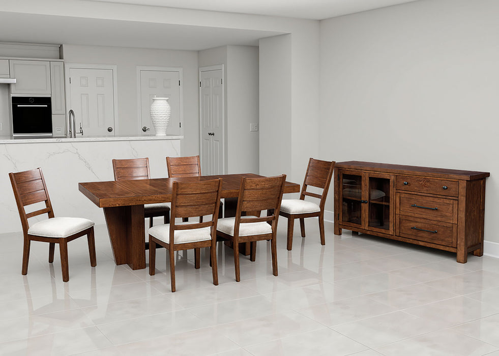 Kristiland - Dining Room Server - Warm Brown