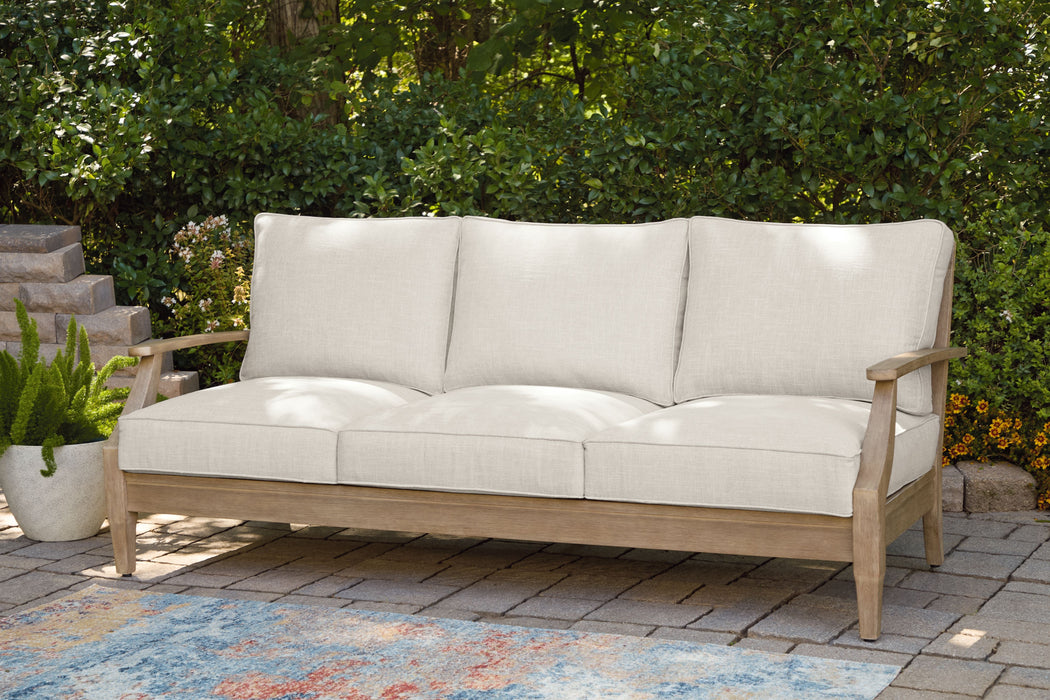 Carter Hall - Sofa With Cushion - Beige