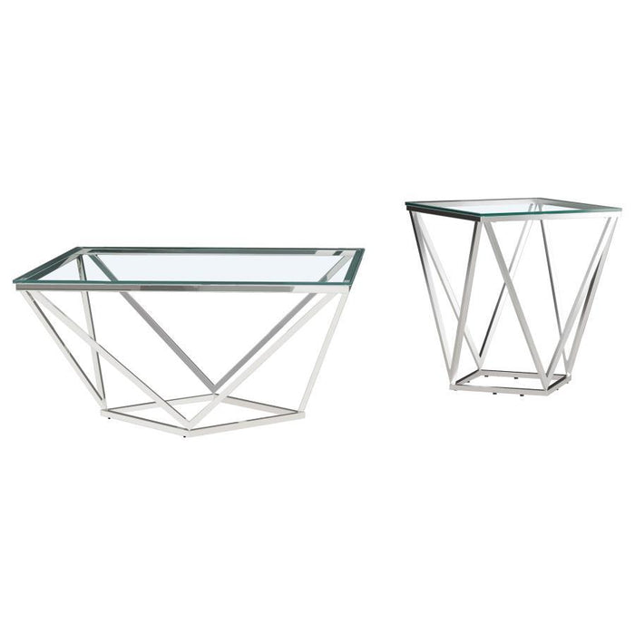 Brittania - Square Coffee Table Set