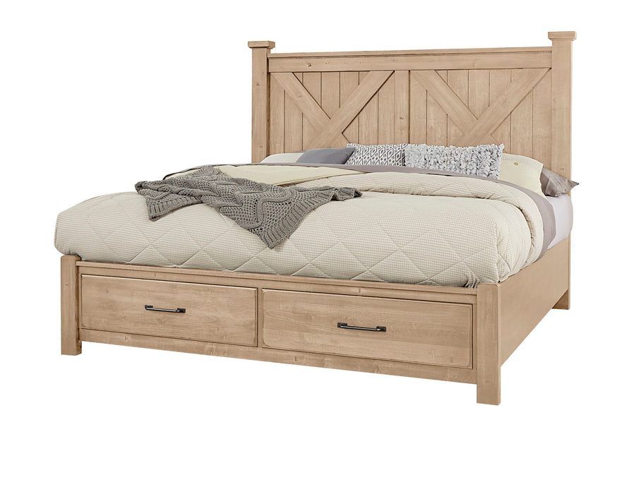 Cool Rustic - Queen Roll Slats - Clear Maple