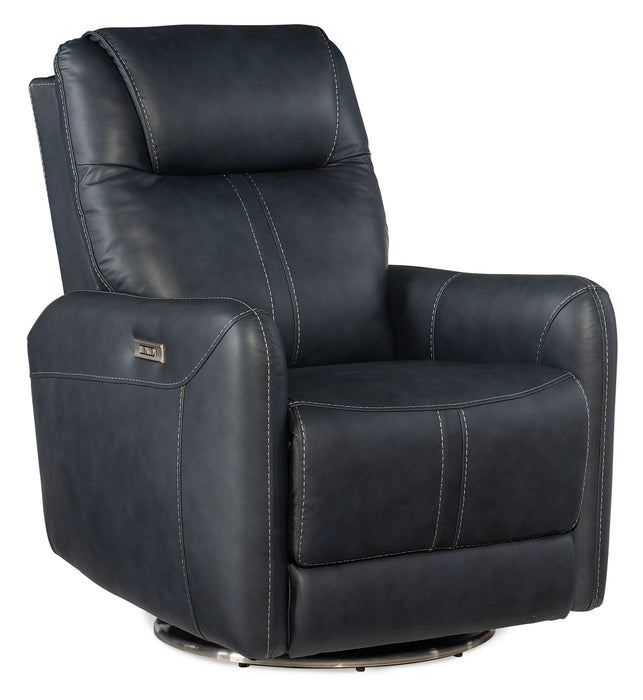 RC - Steffen Swivel Recliner With Power Headrest
