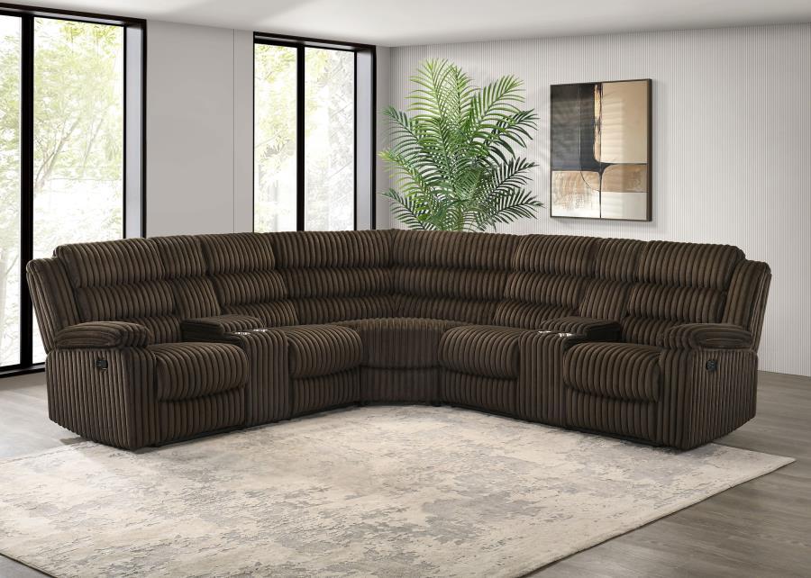 Atkinson - Upholstered Reclining Sectional Sofa