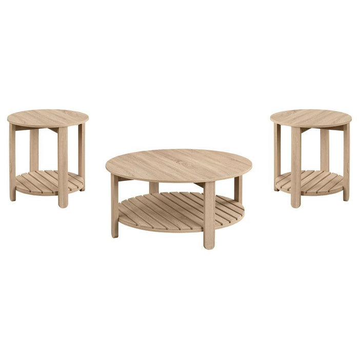 Fowler - Round Coffee Table Set