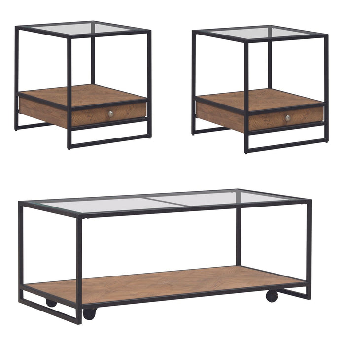 Bedford - 3 Piece Set - Brown