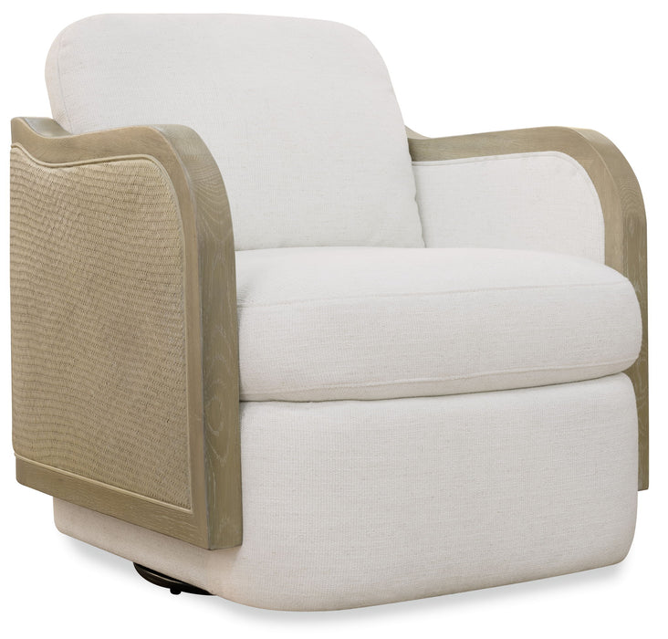 CC - Wilma Swivel Chair - White
