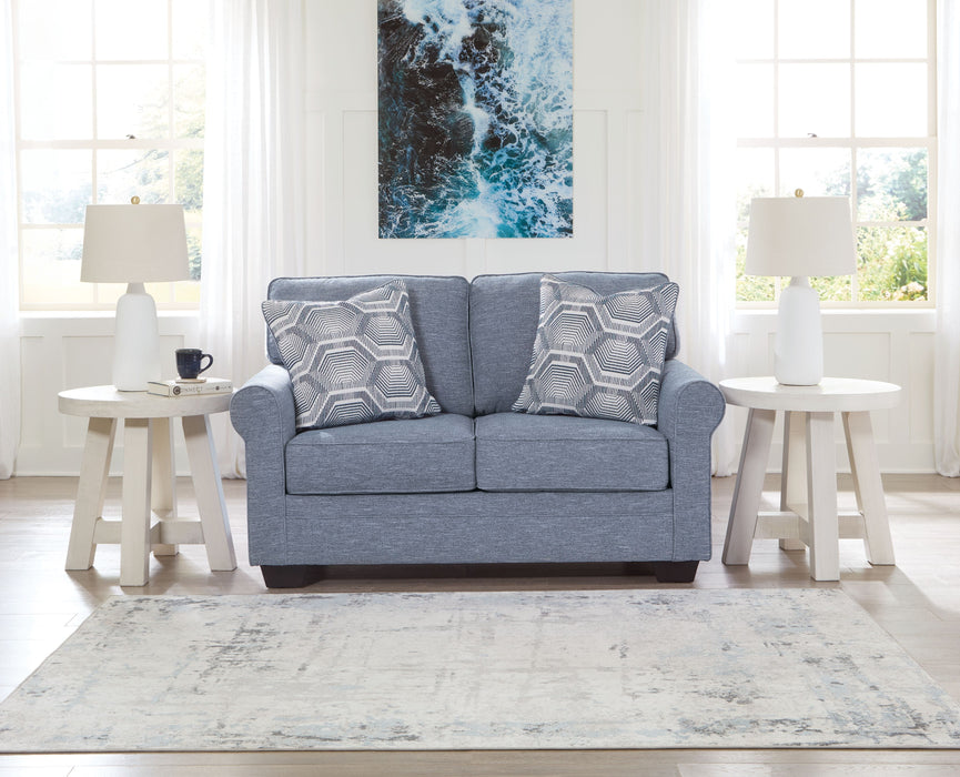 Carissa Manor - Loveseat - Denim