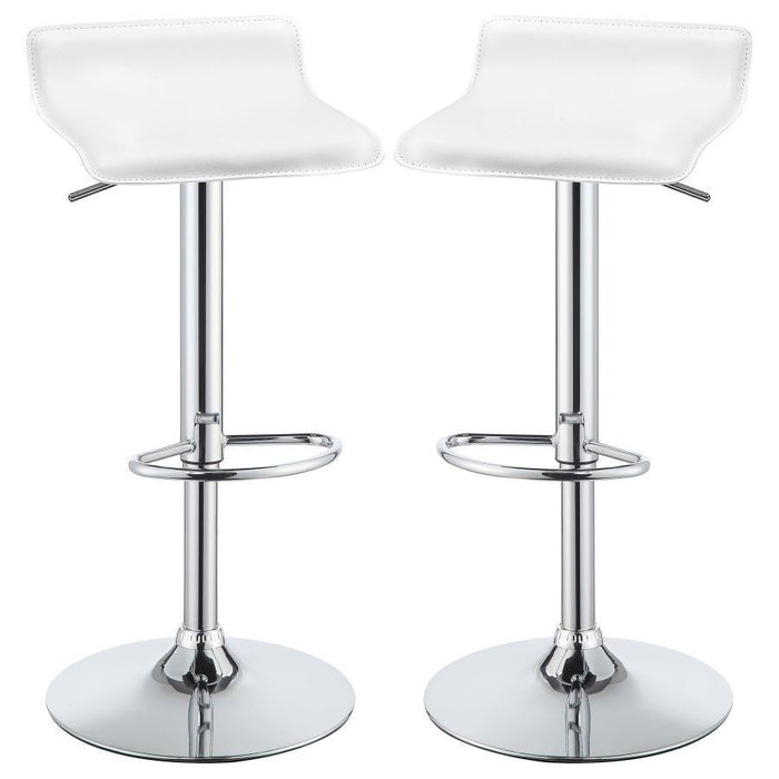 Bidwell - Upholstered Adjustable Bar Stool (Set of 2)