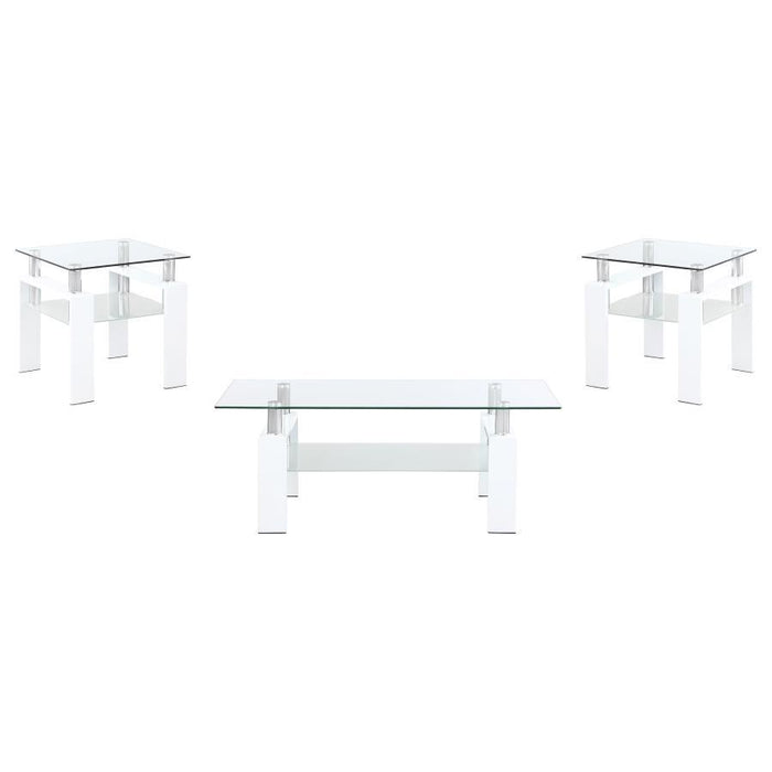 Dyer - Rectangular Coffee Table Set