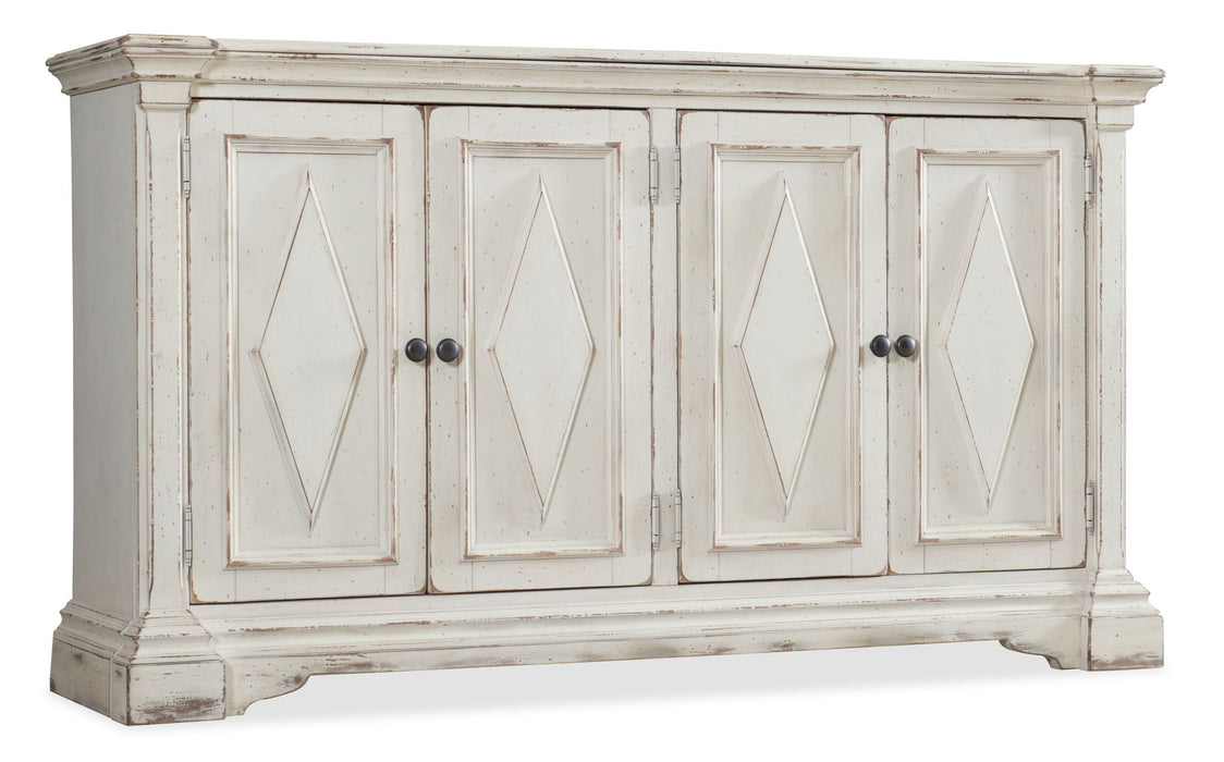 Commerce And Market - 4-Door Cabinet - White