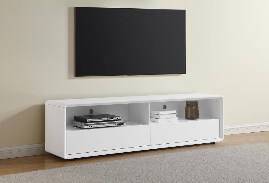 Ellice - TV Stand Media Console - White
