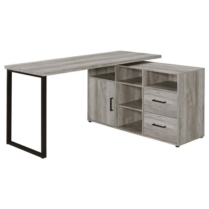 Hertford - L-shape Office Desk with Storage