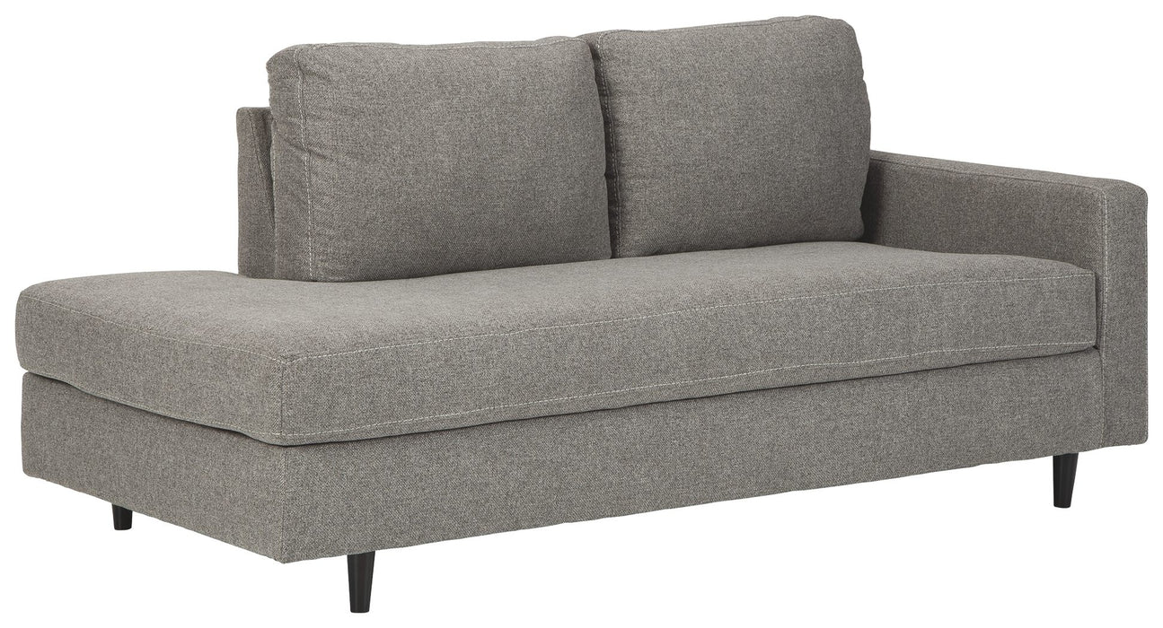Lyman - RAF Corner Chaise - Graphite