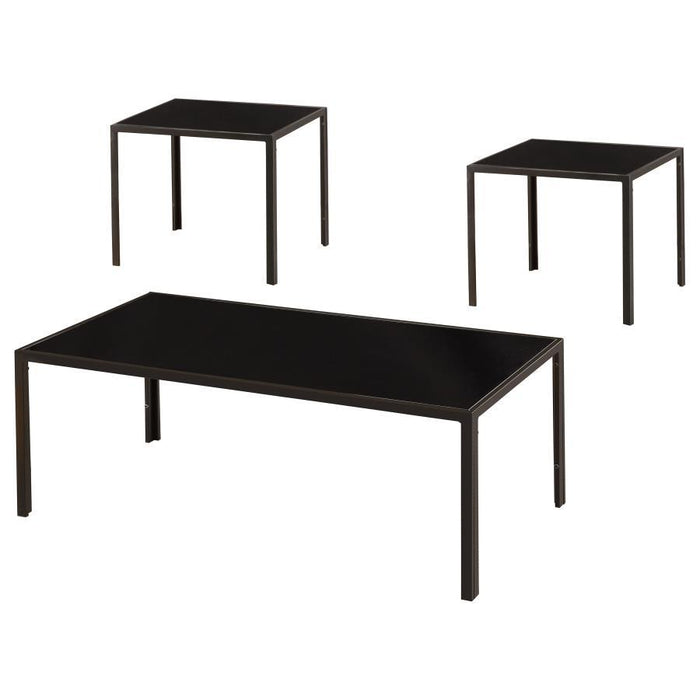 Brock - 3-Piece Occasional Table Set - Warm Medium Brown
