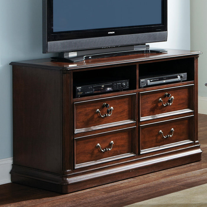 Brayton Manor - Jr Executive Media Lateral File - Dark Brown