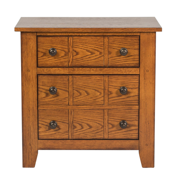 Grandpas Cabin - Night Stand - Light Brown