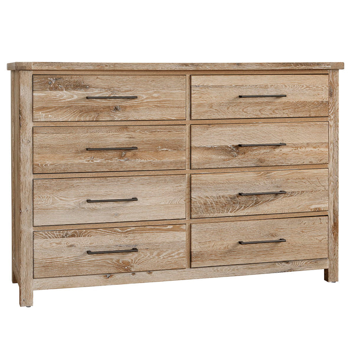 Dovetail - 8-Drawer Dresser - Sun Bleached White