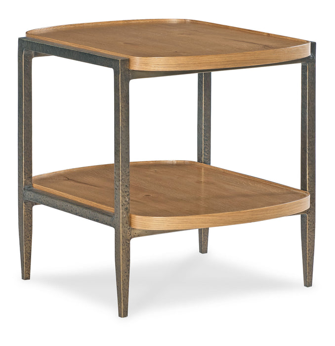 Cashiers - Tiered End Table - Almond