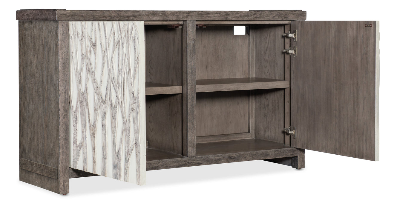 Commerce And Market - Aspen Grove Door Chest - Dark Gray