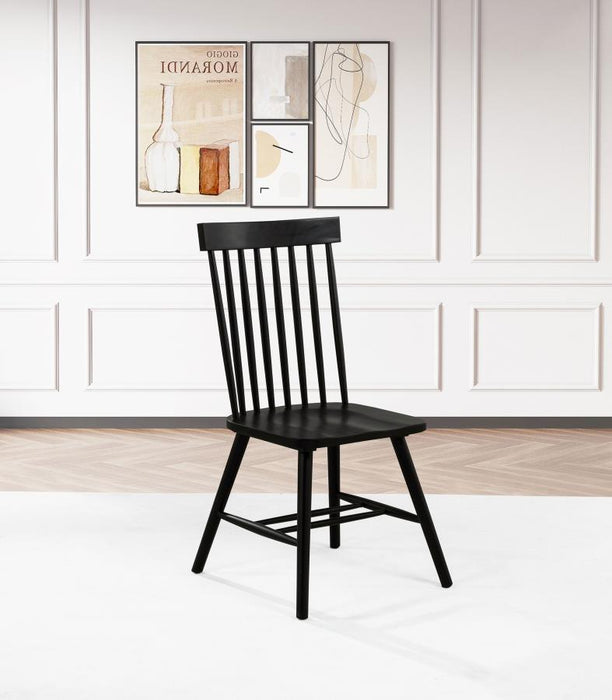 Andrews - Windsor Spindle Back Dining Side Chair (Set of 2)