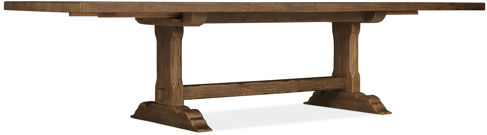 Driftwood - Rectangle Dining Table With Two Leaves