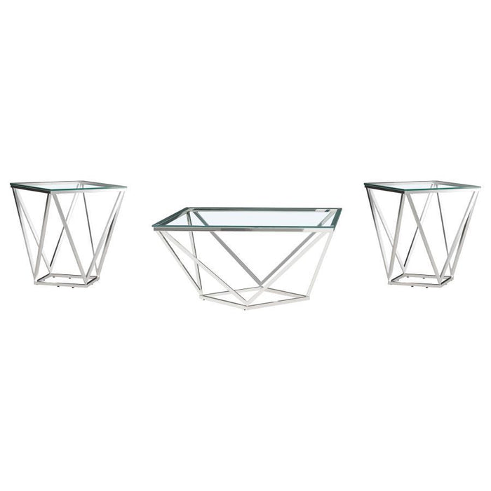 Brittania - Square Coffee Table Set