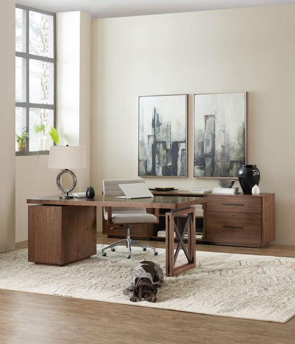 Home Office - Lateral File - Dark Brown
