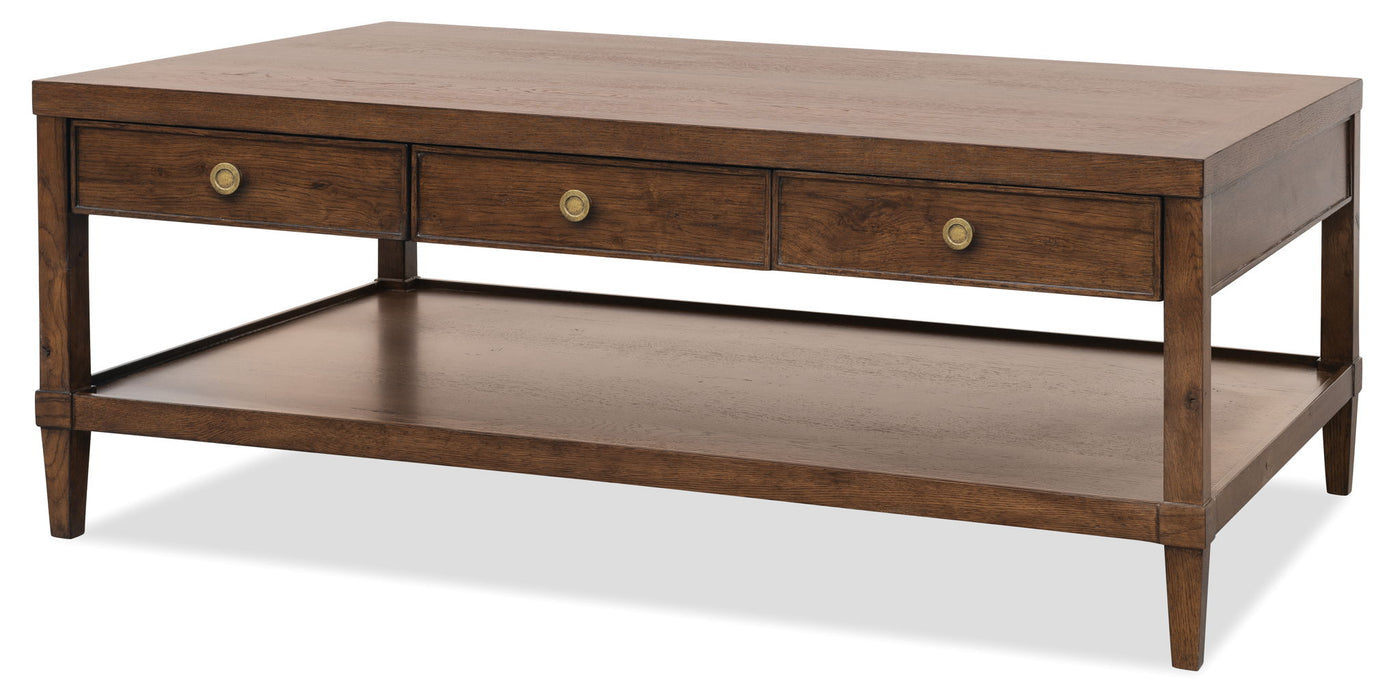 Cashiers - Rectangle Cocktail Table - Chestnut