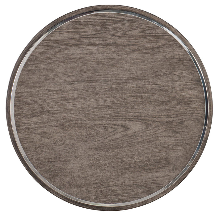 Melange - Storia Round End Table