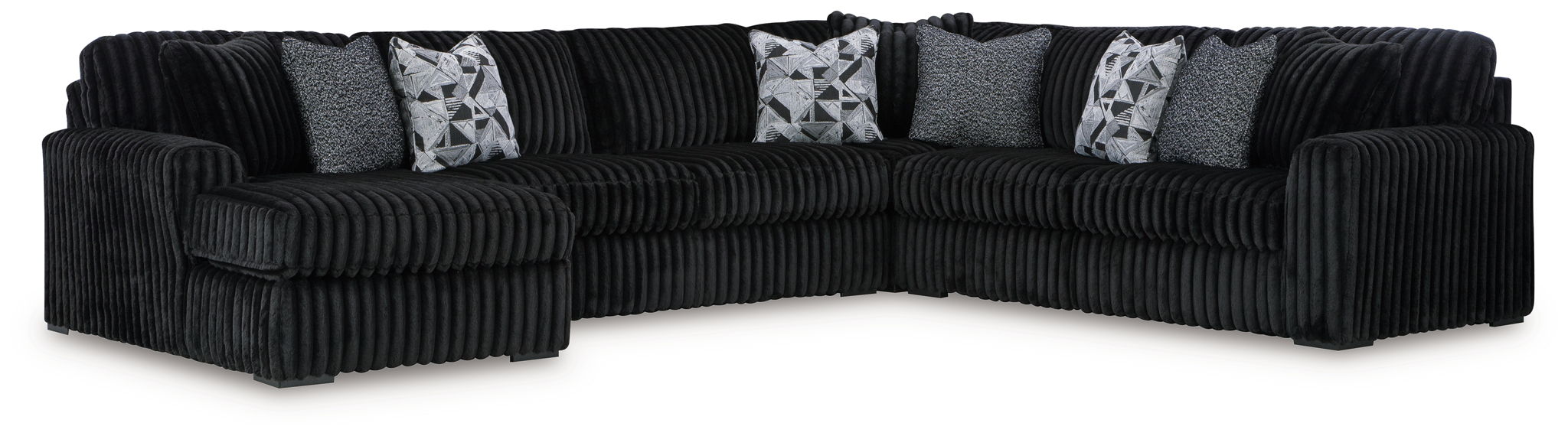 Midnight-Madness - 6 Piece Sectional