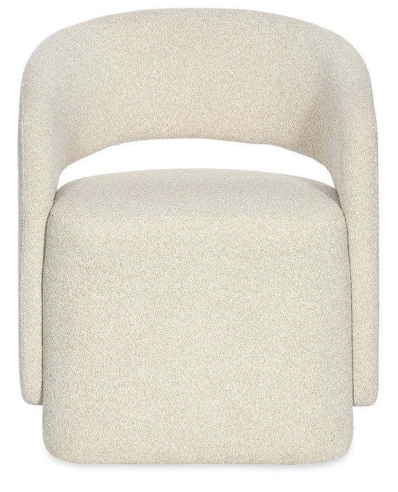 Commerce And Market - Open Concept Upholstered Dining Chair - Beige