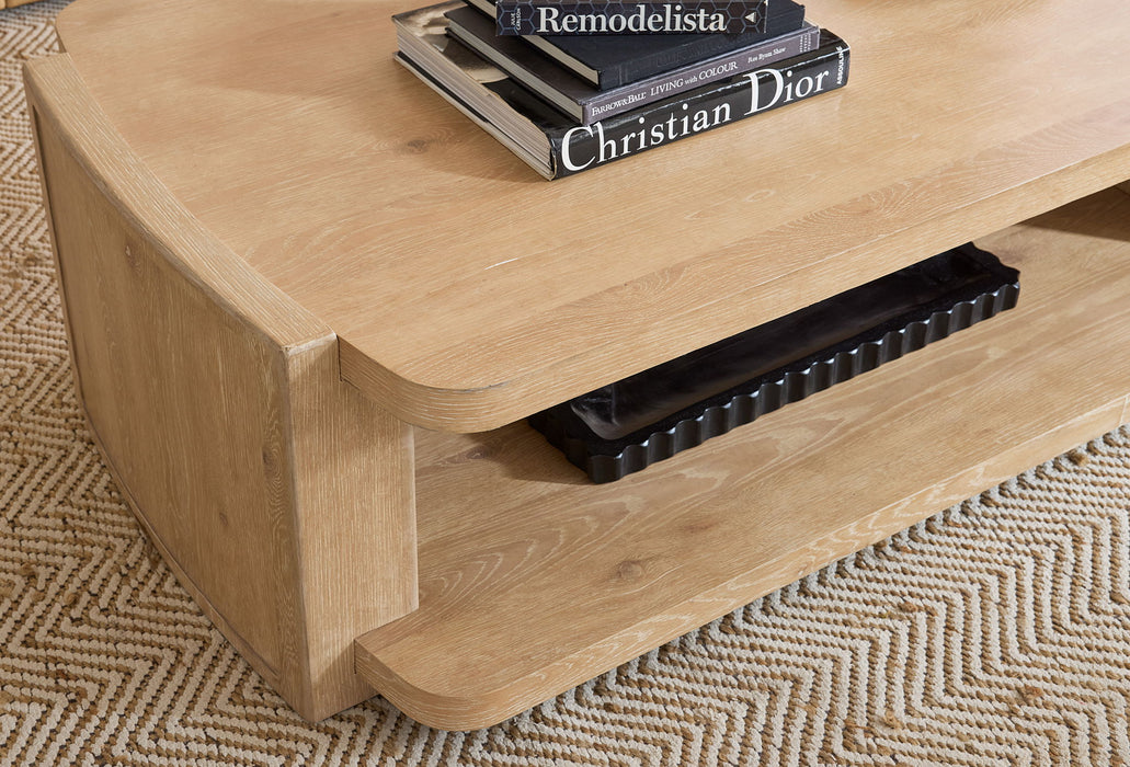 Retreat - Rectangle Cocktail Table - Beige