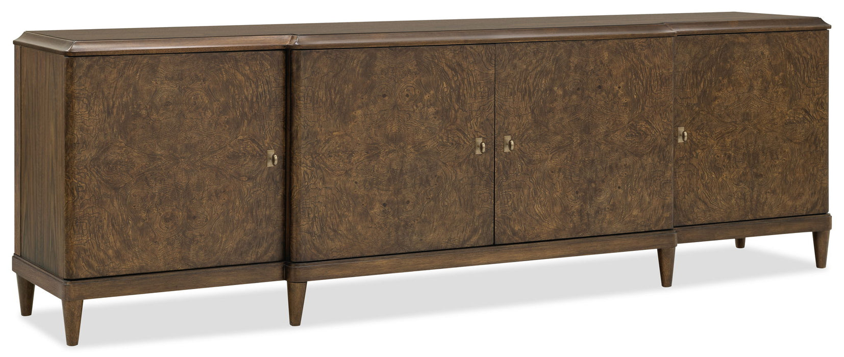 Melange - Burleigh Entertainment Console - Dark Brown