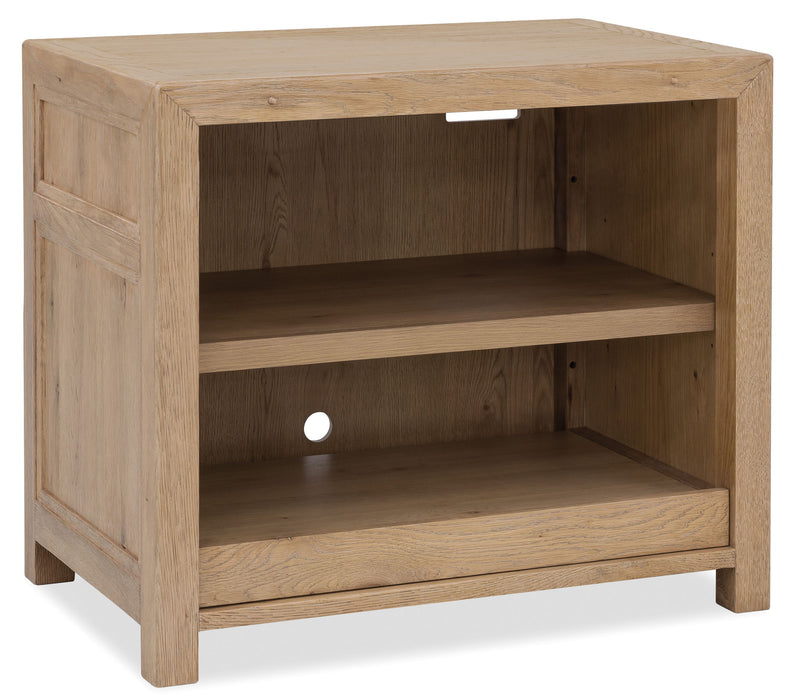 Driftwood - Open Shelf Cabinet