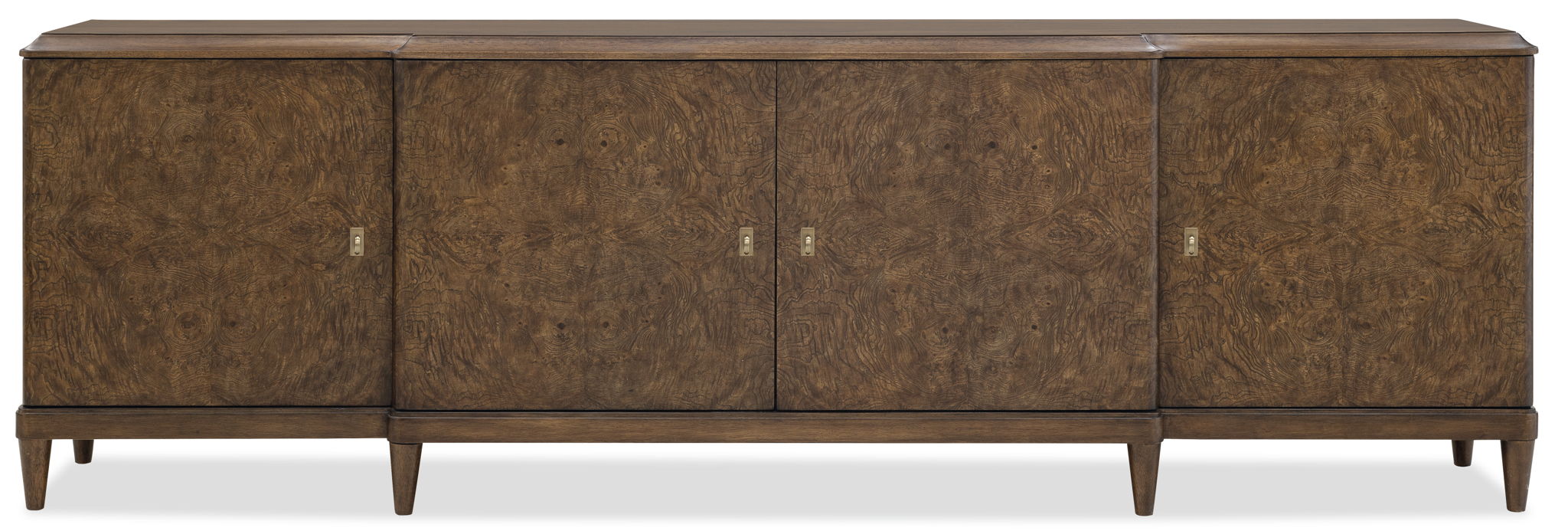 Melange - Burleigh Entertainment Console - Dark Brown