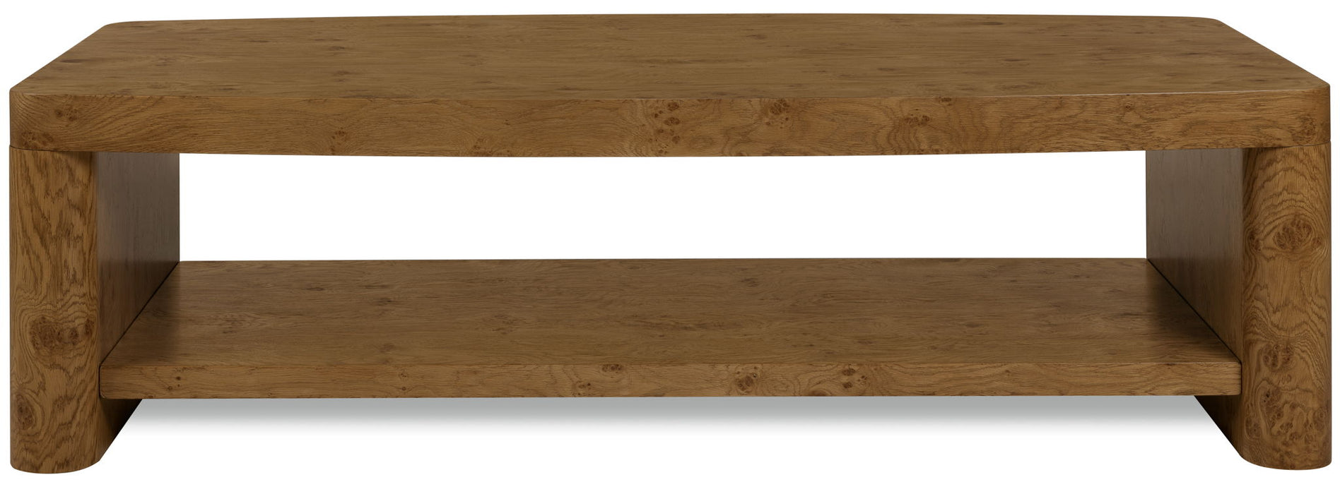 Melange - Romano Rectangle Cocktail Table - Dark Brown