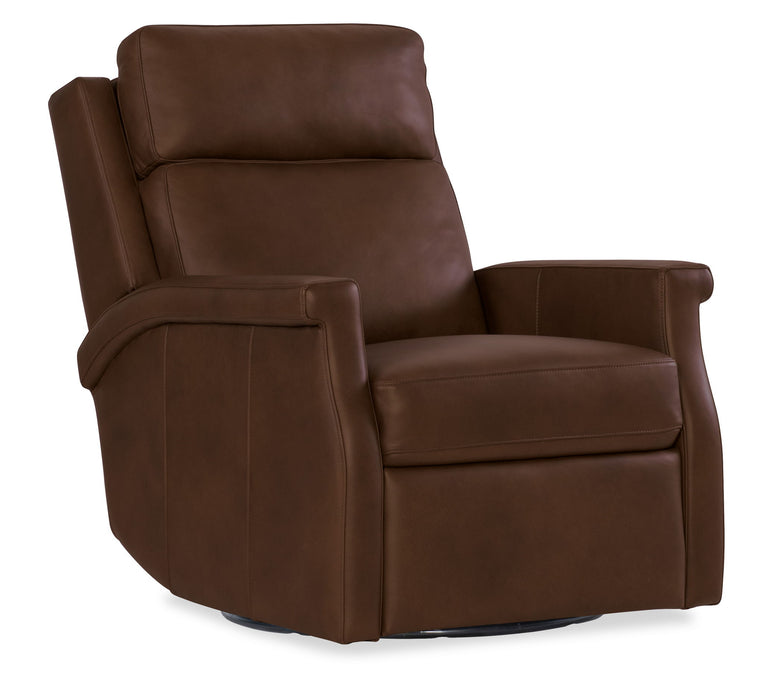 RC - Kaufman ZG Swivel Power  Recliner With  Pop-Up Headrest