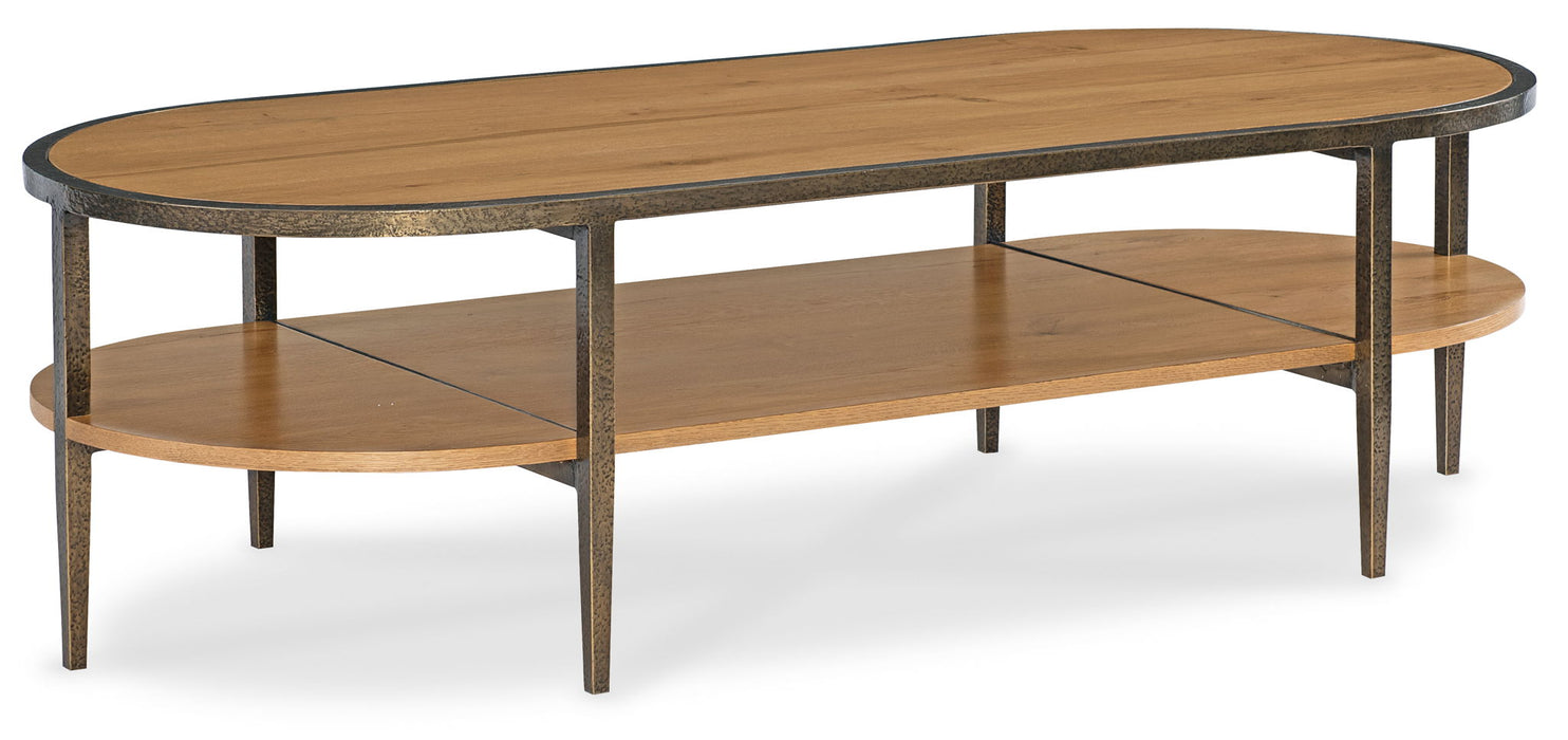 Cashiers - Oval Cocktail Table - Almond