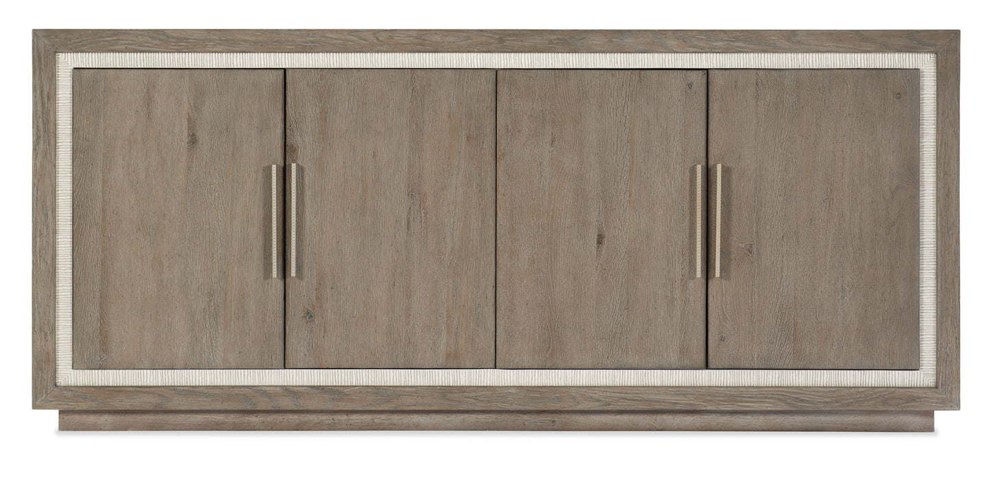 Serenity - Tulum Media Storage Cabinet - Gray
