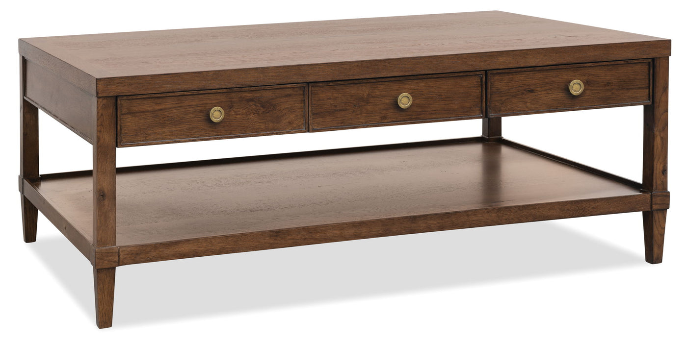 Cashiers - Rectangle Cocktail Table - Chestnut