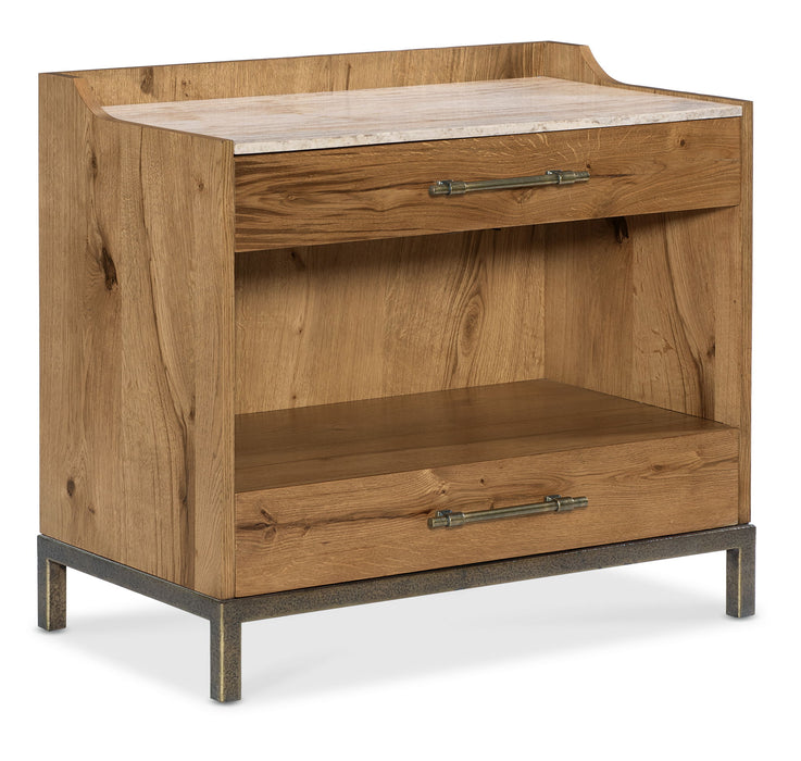 Cashiers - Open Nightstand - Almond