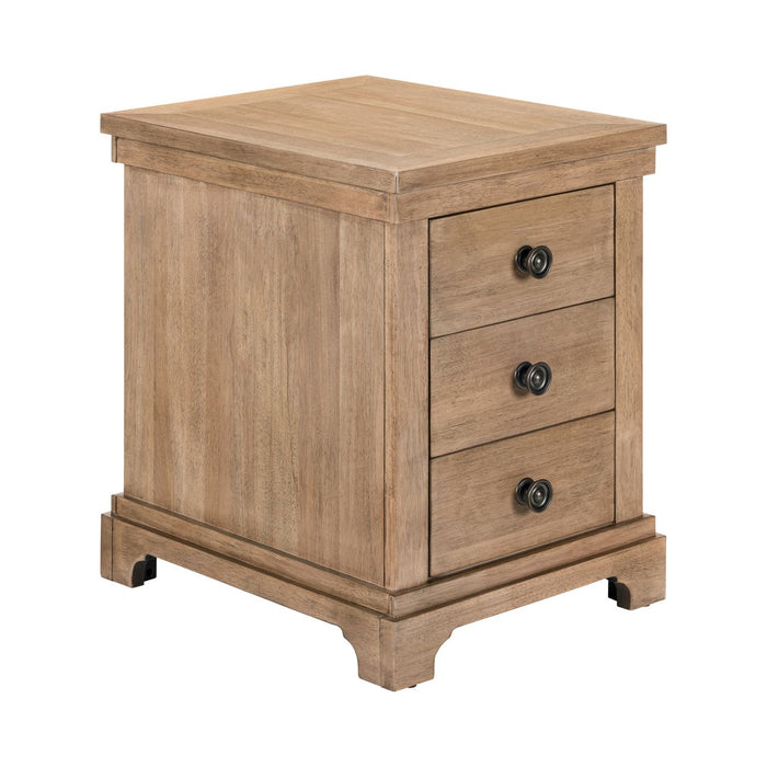 Haven Hills - Chairside Table - Camel Beige