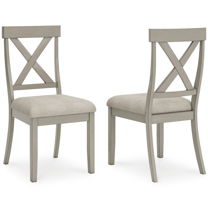 Parellen - Dining UPH Side Chair (Set of 2) - Gray
