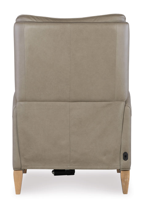 Quinnie - Power Recliner With Power Headrest - Gray