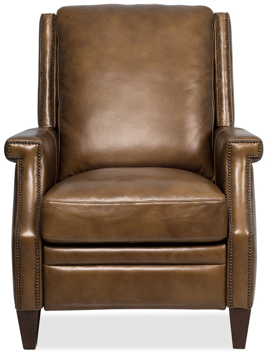 RC - Collier Press Back Recliner - Brown