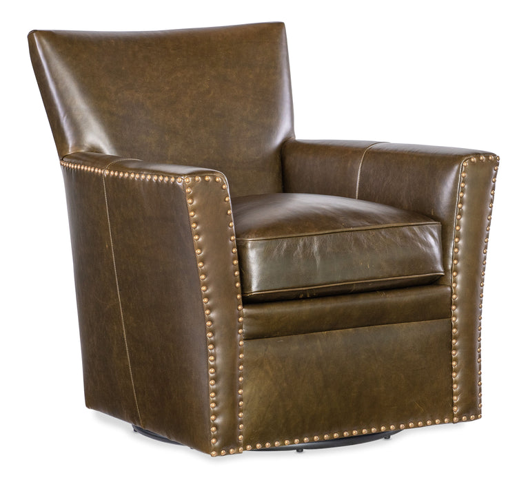 Emeral - Swivel Chair - Dark Brown