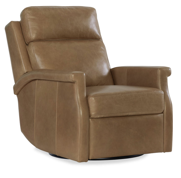 RC - Kaufman ZG Swivel Power  Recliner With  Pop-Up Headrest