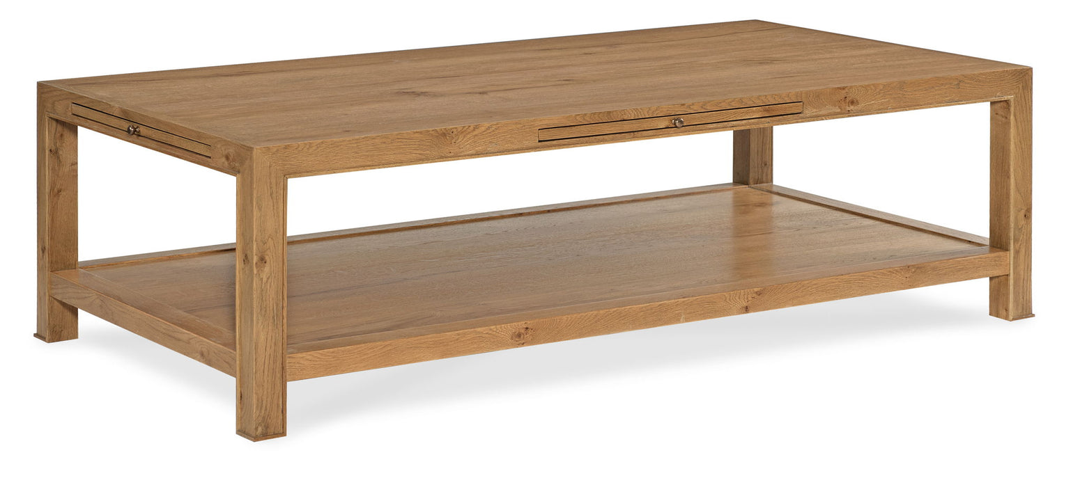 Cashiers - Large Rectangle Cocktail Table - Almond